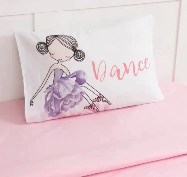 Постельное бельё "Этель" 1.5 сп Cute dancer 143*215 см, 150*214 см, 50*70 см -1 шт,100% хл, бязь