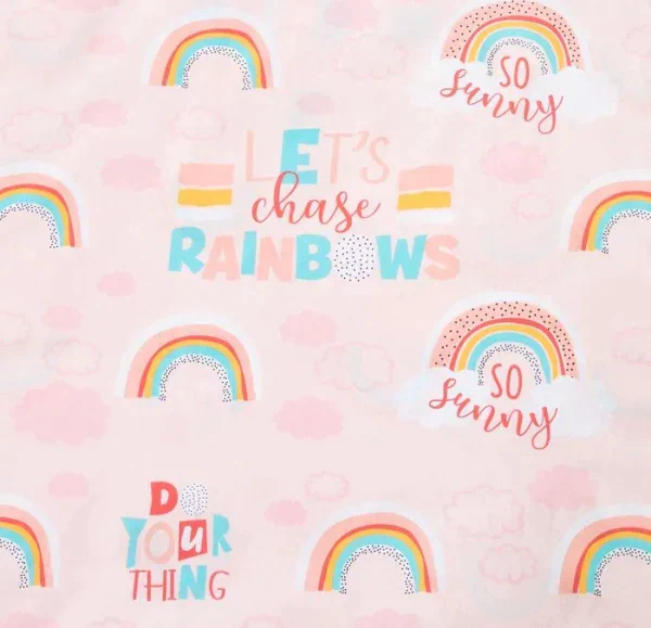 Постельное белье "Этель" 1.5 сп Rainbow 143*215 см, 150*214 см, 50*70 см -1 шт,100% хл, бязь