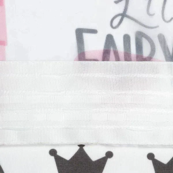 Комплект тюлей "Этель" Little crown, 145*260 см-2 шт, 100% п/э