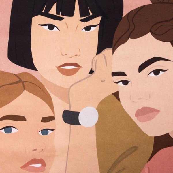 Полотенце пляжное Этель Girls power 96х146 см, 100% хлопок
