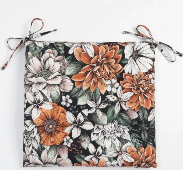 Сидушка на стул "Этель" Meadow flower 42х42 см, 100% хл, саржа 190 г/м2