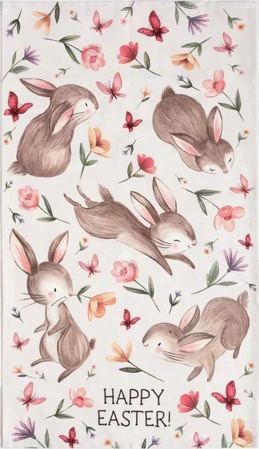 Набор кухонный «Happy Easter» подставка, полотенце, формочка