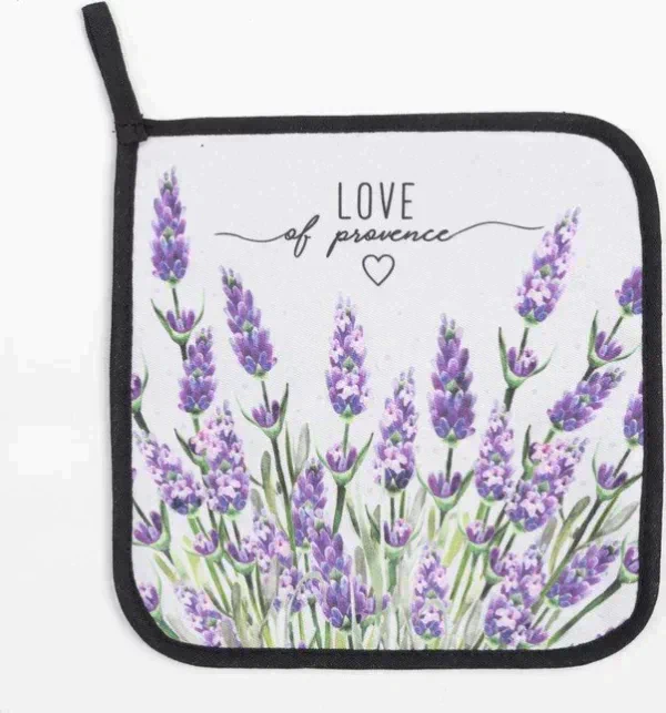 Набор Кухонный «Lavender», варежка-прихватка 20х28см, прихватка 19х19см, 100% хл