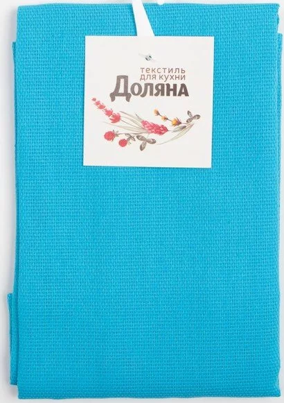 Полотенце "Доляна" Лесная голубика 35х60 см, 100% хл, 165 г/м2