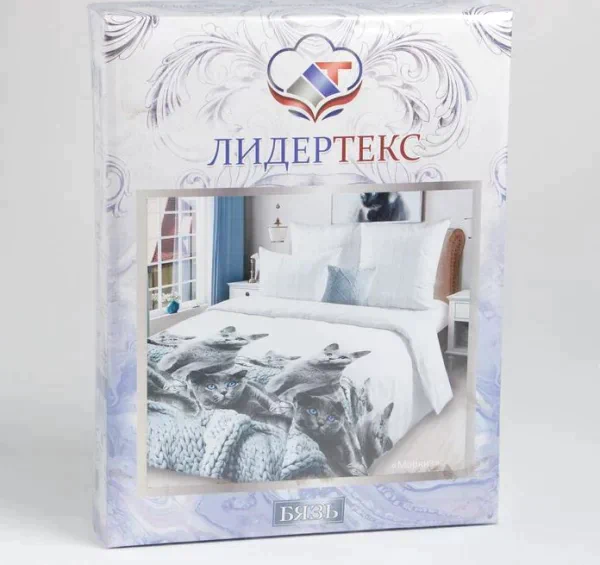 Постельное бельё Евро ЛидерТекс «Маркиз» 200х220, 220х240, 70х70 2шт