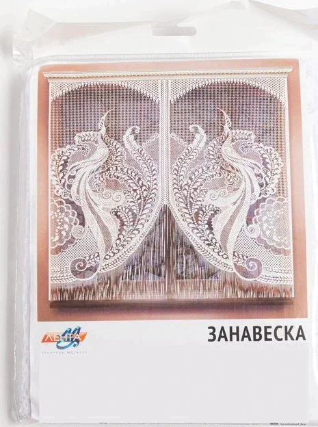 Штора кухонная 170х160 см, 100% п/э