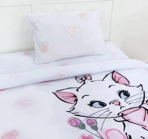 Постельное бельё 1,5 сп "Merci", Коты Аристократы 143*215 см, 150*214 см, 50*70 см -1 шт, поплин