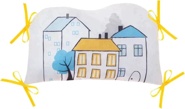Бортики в кроватку Крошка Я "My sweet home" (60х42см- 2шт, 30х42см- 4шт, 30х30см- 4шт), 100% хлопок