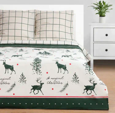 Постельное бельё Этель 2 сп Magical Christmas 175х215 см, 200х220 см, 70х70 см - 2 шт