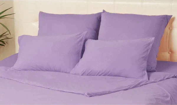 Комплект наволочек VIOLETT 70х70- 2 шт., цв.сиреневый, трикотаж 130г/м хл.100%
