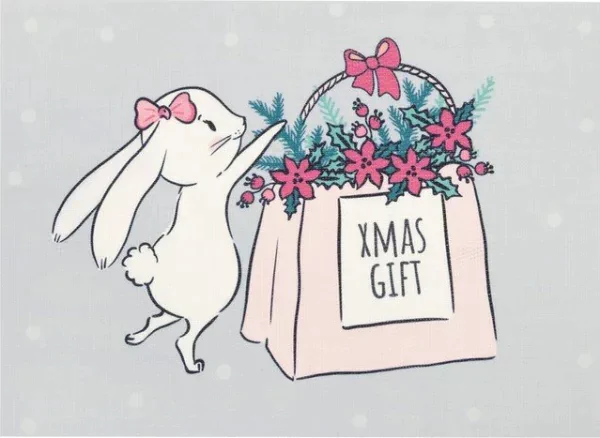 Салфетка на стол "Xmas gift", ПВХ, 40*29 см