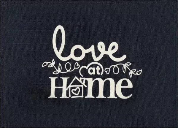 Салфетка на стол Доляна Love at home, 30х45 см, полиэстер 100%