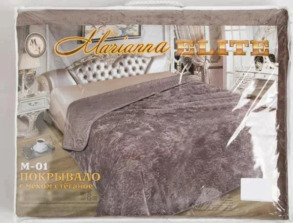 Покрывало ELITE с мехом, 200х220 см