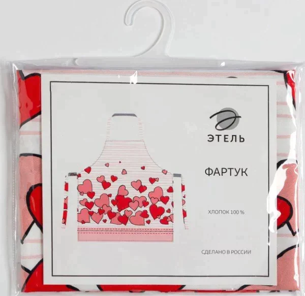 Фартук "Этель" Cat's love 60х65см, 100% хл, саржа 190 г/м2