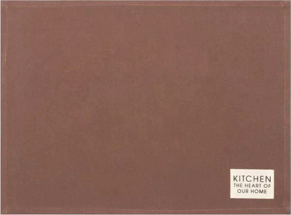 Набор салфеток Этель Kitchen, цв. коричневый, 30х40 см - 2 шт, 100% хл, саржа 220 г/м2