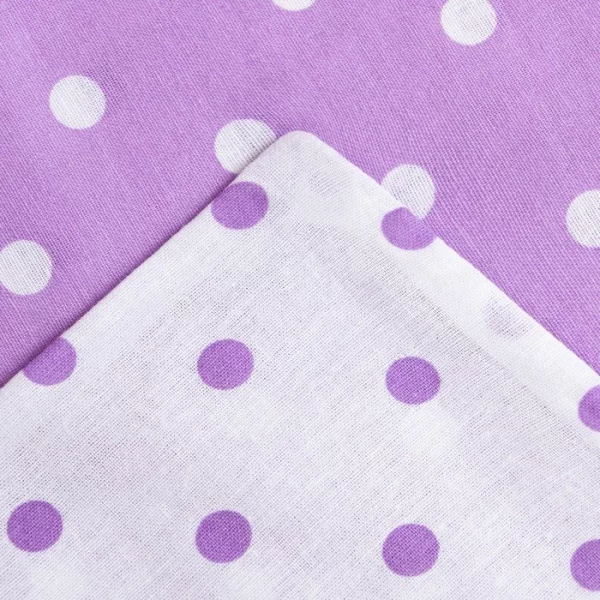 Постельное бельё «Этель» 1, 5 сп. Purple style 143х215, 150х214, 50х70-2 шт, поплин, 125г/м2
