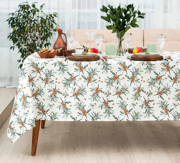 Скатерть "Этель" Berry garden 149х180 см, 100% хл, репс 210 г/м2