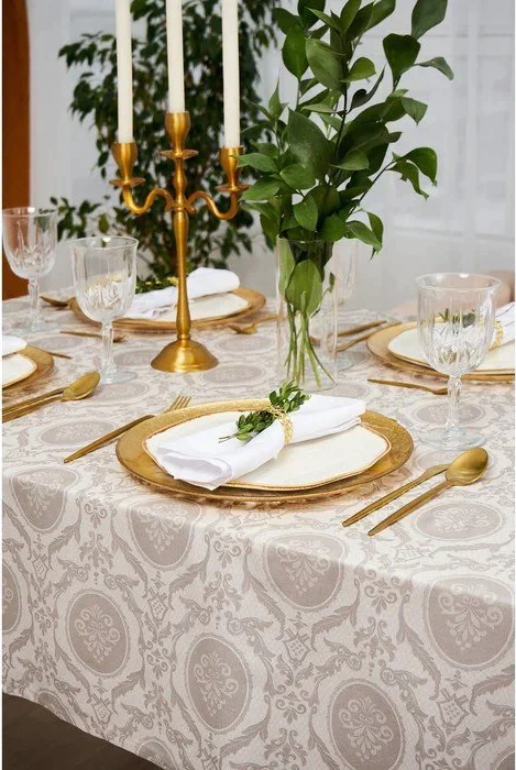 Скатерть "Этель" Classicism 146х110см, 100% хл, саржа 190 г/м2