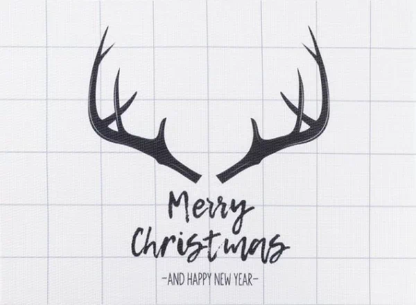 Новогодняя салфетка на стол Merry Christmas, 40х29 см