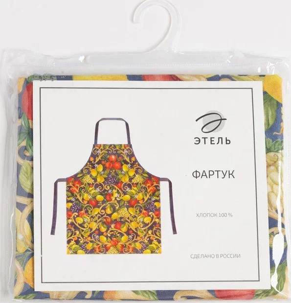 Фартук "Этель" Southern fruits 60х70 см см, 100% хл, саржа 190 гр/м2