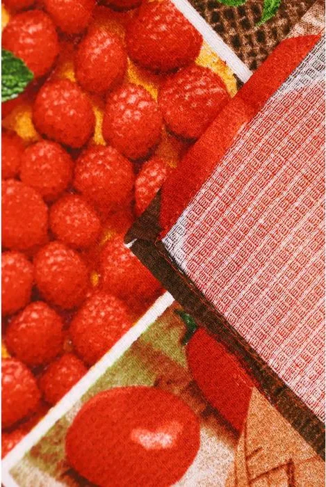 Полотенце вафельное DomoVita «Яркий микс», 45х60 см