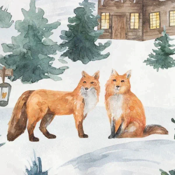 Полотенце Этель "Forest animals" 40x73 см, 100%хл, саржа 190 г/м2