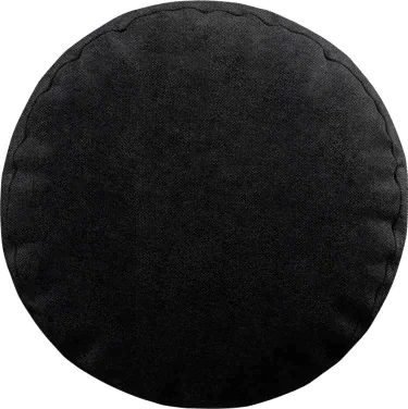 Подушка круглая Cortin cotton блэкаут тёмно-серый