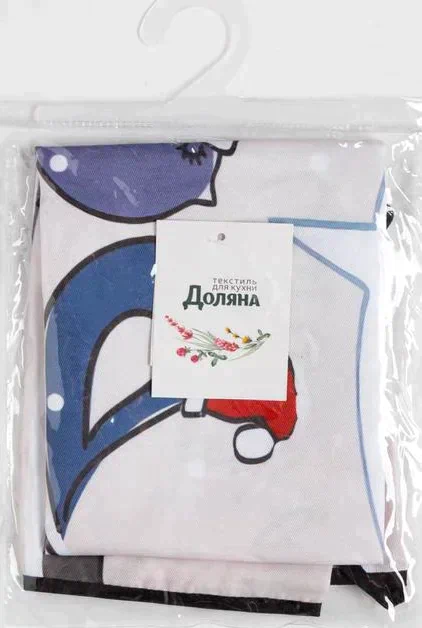 Фартук Доляна "Christmas" 55х72см, 100%пэ