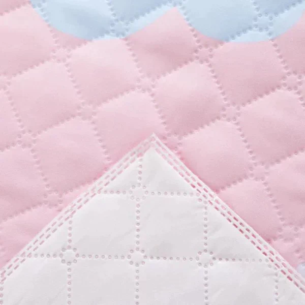 Покрывало детское и наволочка Этель 1,5 сп "Pink unicorn", 145х210 см, 40х60 см, микрофибра