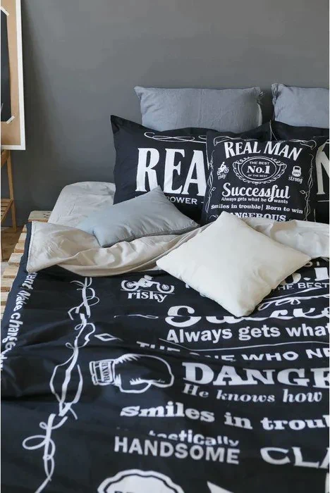 Постельное бельё "Этель" 1.5 сп Real Man 143х215 см,150х214 см, 50х70+3 - 2 шт