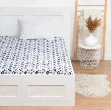 Простыня LoveLife Cat 220х240 см, 100% хлопок, поплин, 125 г/м²