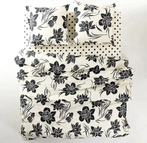 Постельное бельё 2сп Ночь Нежна Тюльпаны 175х215 см, 180х220 см, 70х70 см 2шт, бязь, 120г/м², 100% хлопок
