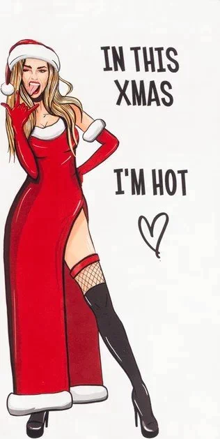 Новогоднее полотенце "Этель" I'm hot 40х73см, 100% хл, саржа 190 гр/м2