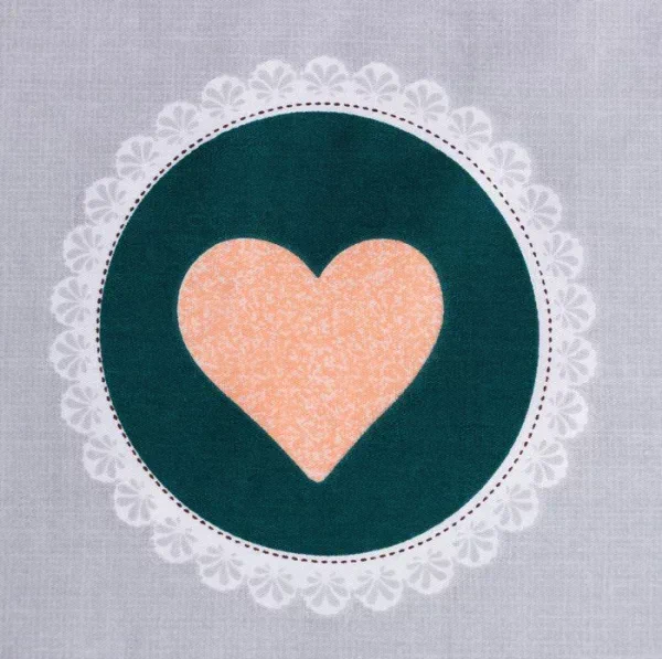 Постельное белье 1.5 сп "LoveLife" Big love, 143х215 см,150х214 см,50х70 см-1 шт. сатин
