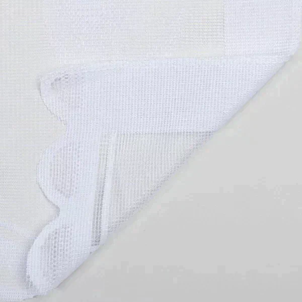 Штора 265х160 см, белый, 100% п/э, шторная лента