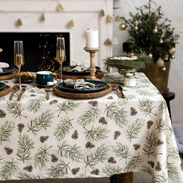 Скатерть Этель Christmas tree 149х110см, 100%хл, 190г/м2