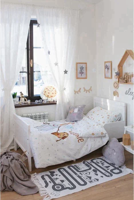 Постельное бельё "Этель" Milk&Cookie 143*215 см, 150*214 см, 50*70 см -1 шт, 100% хл, бязь 125 г/м2