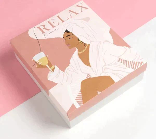 Набор подарочный Этель Relax полотенце и аксс (4 предмета)