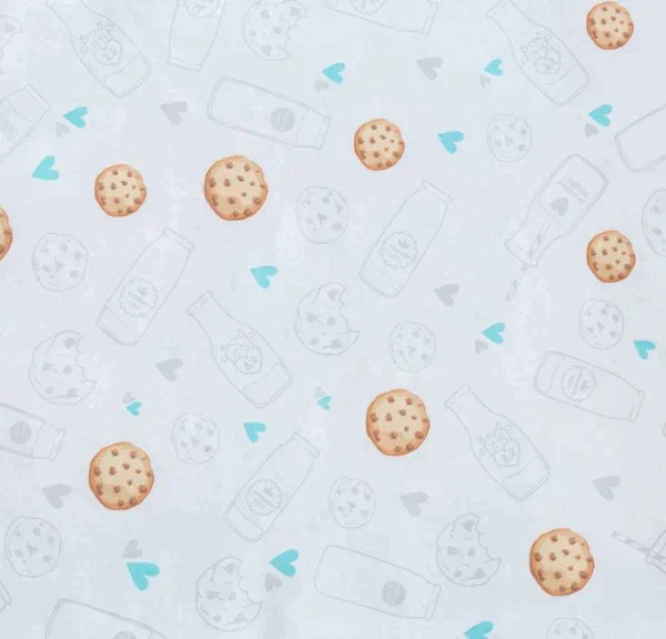 Постельное бельё "Этель" Milk&Cookie 143*215 см, 150*214 см, 50*70 см -1 шт, 100% хл, бязь 125 г/м2