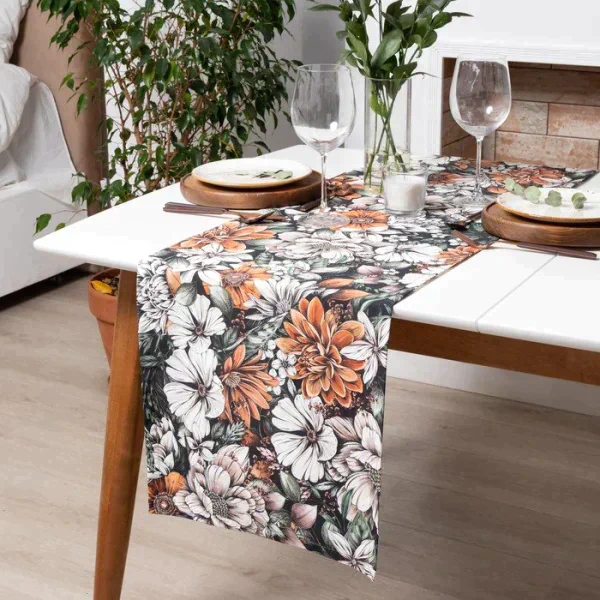 Дорожка "Этель" Meadow flower 40х146 см, 100% хл, саржа 190 г/м2