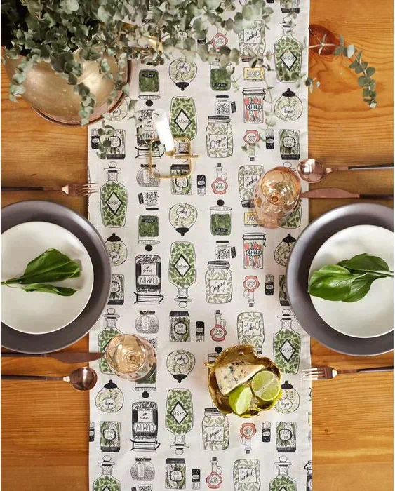 Дорожка на стол "Этель" Kitchenware 40х149см, 100% хл, саржа 190 г/м2