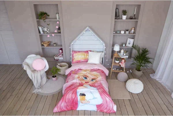 Постельное бельё «Этель» 1.5 сп Fashion girl 143*215 см, 150*214 см, 50*70 см -1 шт,100% хл, бязь
