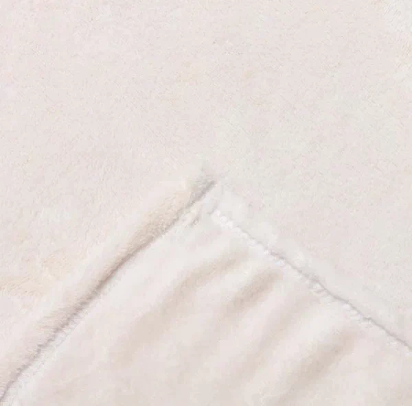 Плед Plain 200х220см, слоновая кость микрофибра 190г/м пэ100%