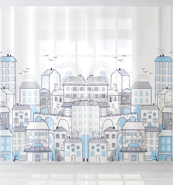 Комплект тюлей "Этель" My sweet home 145*260 см-2 шт, 100% п/э, 140 г/м2