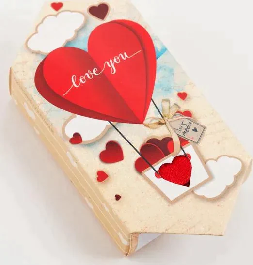 Полотенце махровое "Love you" 30х30 см, 100 хл 340г/м2