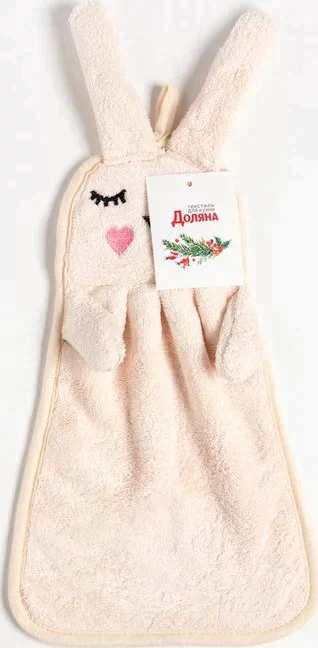 Кухонное полотенце Доляна "Милашка"  23х36 см, микрофибра, 100% п/э