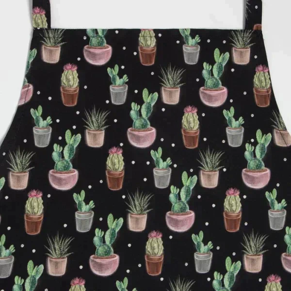 Фартук Этель Succulents 60х70см, 100% хл, саржа 190 г/м2