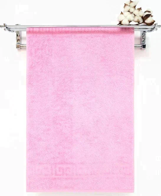 Полотенце махровое с бордюром 70х140 см,CANDY PINK, хлопок 100%, 430г/м2