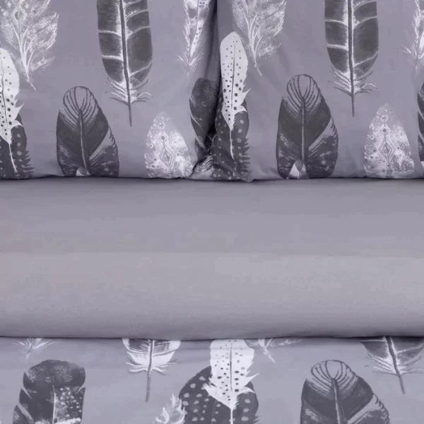 Постельное белье Этель 2 сп «Перья» (вид 2) 175*215 см, 200*220 см,70*70 см -2 шт