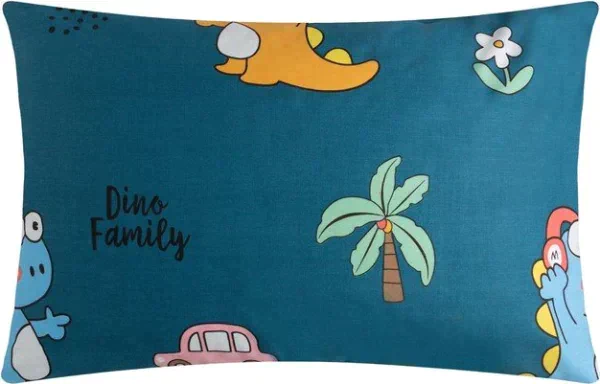 Наволочка LoveLife My dino 50*70 см, 125 г/м2, сатин, 100 % хлопок